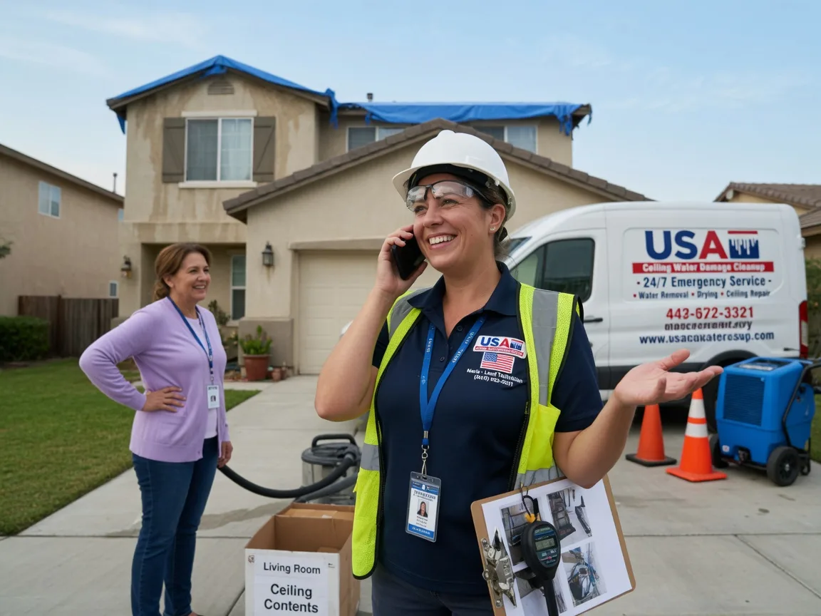 Ceiling Water Damage Restoration Milesville, SD FAQs