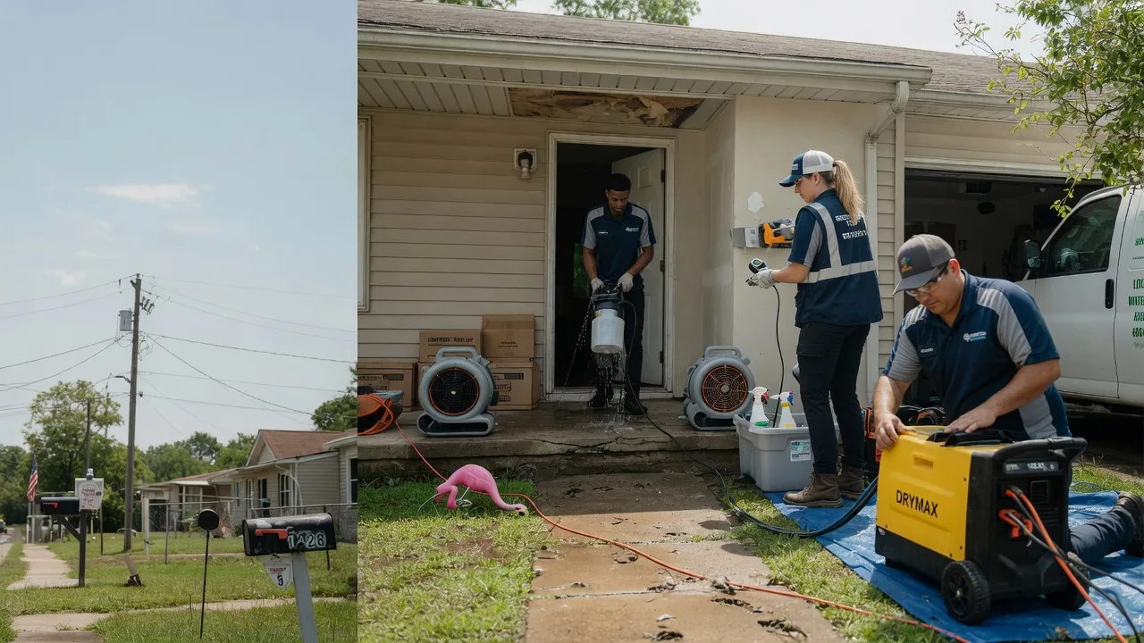 Storm Damage Water Removal in Milesville, SD near me